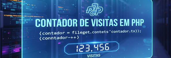 Contador de visitas em PHP