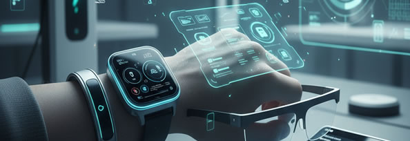 Smartphones com IA integrada e tecnologia wearable