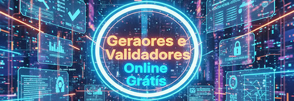Geradores e Validadores Online