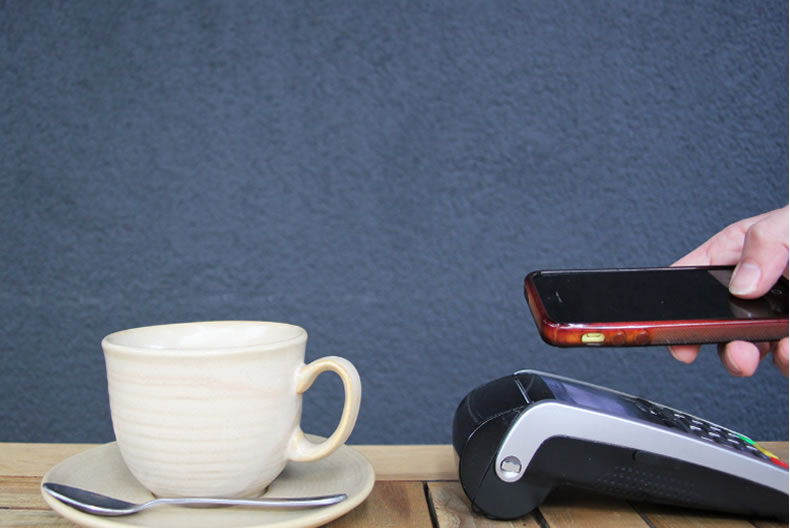 Terminal de pagamento por aproximação